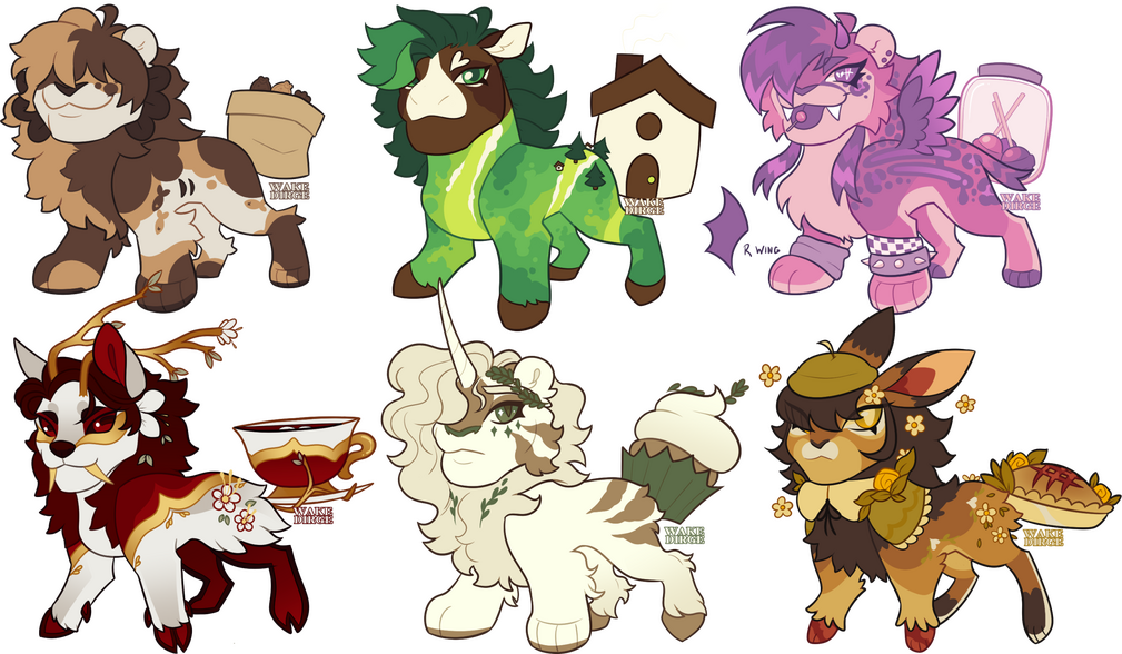 Lunchbox Lion adopts (sold)